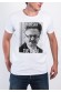 Trotski tue le ski T-shirt Homme Col Rond