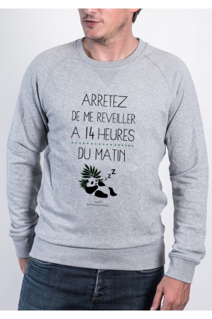 Sweatshirt 'Je M'en Balek' – Cadeau Drôle Anniversaire Homme Humour Provoc – Style Décontracté Et Cash