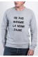 Sweat Neige Jaune