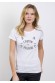 chaton mignon T-shirt Femme Col rond
