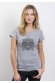 Tribal Owl T-shirt Femme 