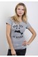 tais toi je boude T-Shirt Femme Col Rond