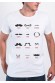 Moustache style Tee-shirt Homme