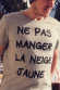 Ne pas manger la neige - Tshirt homme col rond