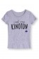 Kinoton T-shirt Femme Col Rond