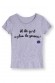 Plus de genoux T-shirt Femme Col Rond