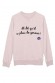 Plus de genoux Sweat Femme