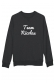 Sweat Homme personnalisable Mariage ou EVG - Team Nicolas