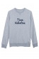 Sweat Femme personnalisable par équipe - Team Valentine