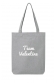 Tote bag personnalisable pour MARIAGE ou EVJF - Team Valentine