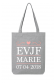 Totebag personnalisable EVJF