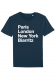 PARIS LONDON NY - T-shirt Homme personnalisable