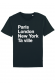 PARIS LONDON NY - T-shirt Homme personnalisable