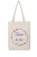 Témoin de choc fleurs - Tote Bag