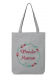 Maman couronne fleurs - Tote Bag à personnaliser