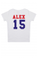 Maillot personnalisable foot T-shirt bébé 