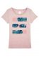 Rayure palme - T-shirt Femme