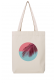 Palme sur fond rose- Tote Bag