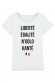 Liberté Égalité Mbappé - T-shirt Femme Col rond