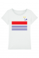 Maillot de Foot France Personnalisable - T-shirt Femme Col Rond