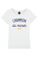 CHAMPION DU MONDE -T-shirt Femme