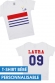 Maillot personnalisable foot T-shirt bébé 