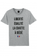 Liberté Égalité la chatte à Dédé -T-shirt Homme