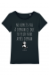 ne remet pas à demain T-shirt femme Col Rond