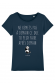 ne remet pas à demain T-shirt femme Col Rond