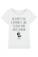 ne remet pas à demain T-shirt femme Col Rond