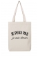 Je peux pas je suis témoin - Tote Bag