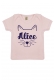 Chat personnalisable - T-shirt Bébé