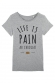 Life is PAIN au chocolat -T-shirt Femme