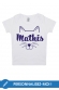 Chat personnalisable - T-shirt Bébé