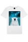 Ours Blanc cosmique -T-shirt homme