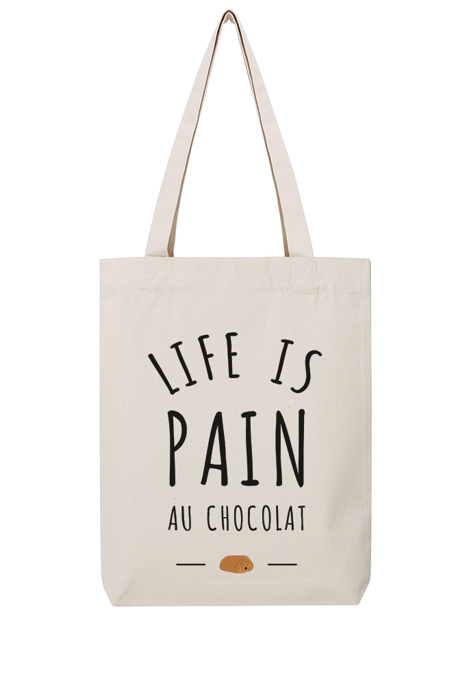 Tote Bag Stanley Stella Pain au chocolat ou chocolatine ? - Frenchydesign