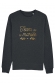 Appelez-moi Madame - Sweat Doré Femme