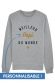 Meilleur du monde personnalisable Sweat Homme Col Rond