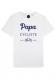  Papa cycliste T-shirt Homme Col Rond