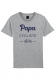  Papa cycliste T-shirt Homme Col Rond