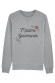  Sweat Madame personnalisable Fleurs