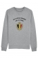 France-Belgique 60% de possession -Sweat Homme