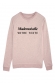 Sweat Mademoiselle + votre texte