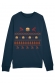 Pull Moche burger de Noël- Sweat Homme