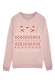 Pull Moche Vin Père Noël- Sweat Femme