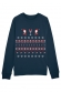 Pull Moche Vin Père Noël- Sweat Femme