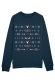 Pull Moche pixelisé de Noël- Sweat Homme