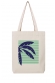 Palmier bleu - ToteBag Made In France