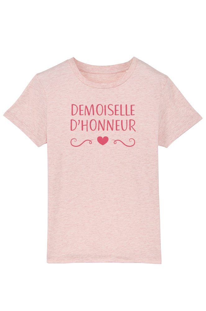 tee shirt demoiselle d'honneur