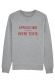 Appelez-moi personnalisable - Sweat Homme